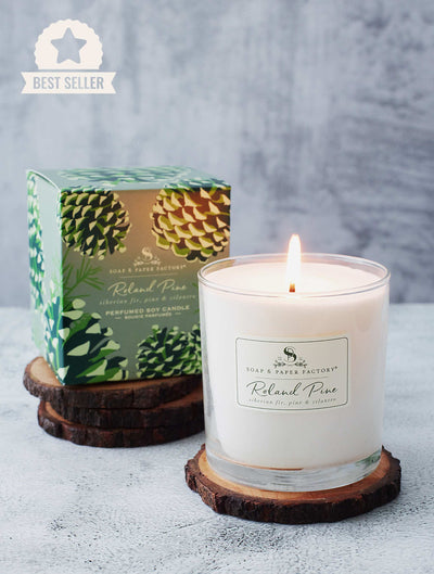 Roland Pine Single-Wick Candle