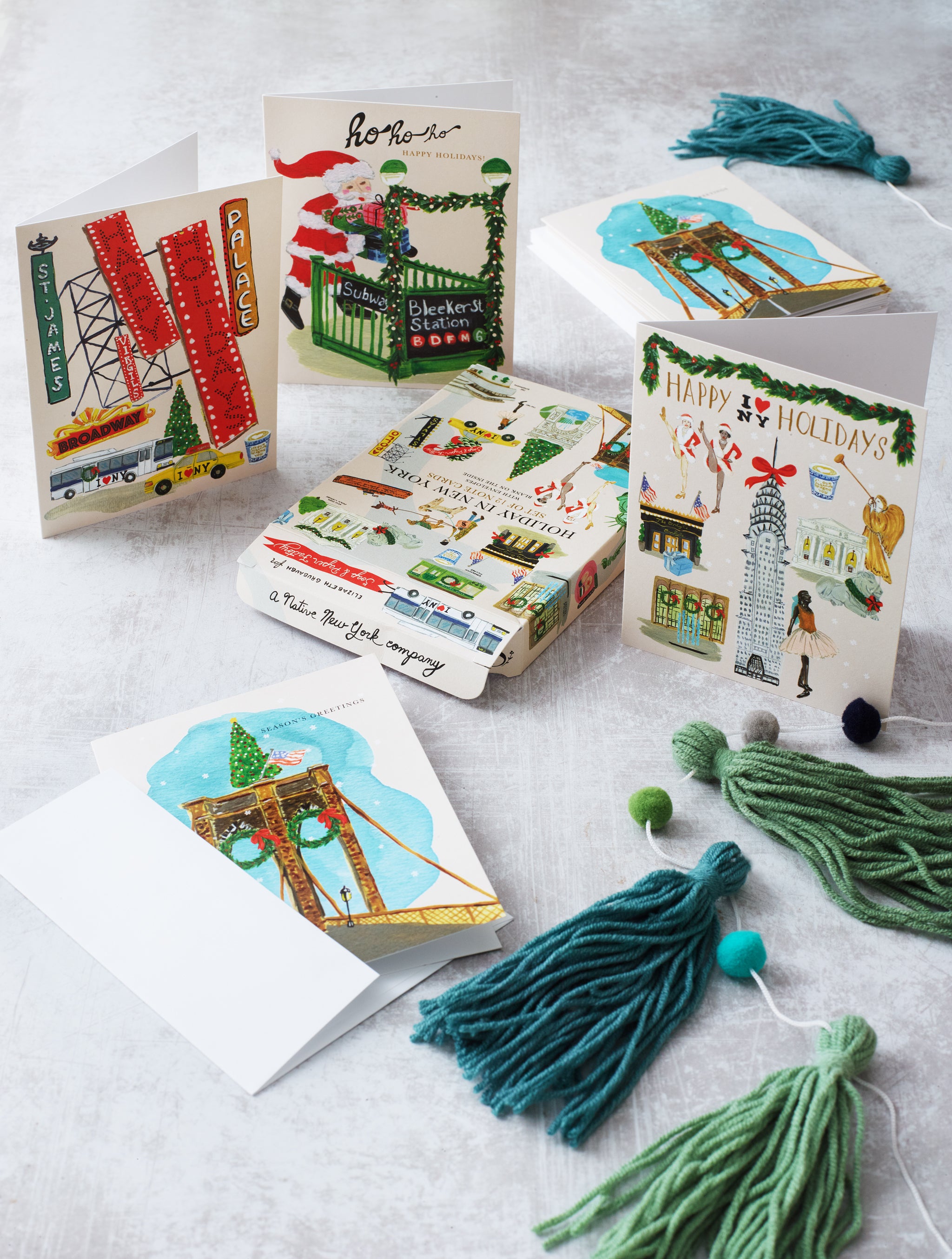 Holiday in New York Boxed Card Set – Soap & Paper Factory