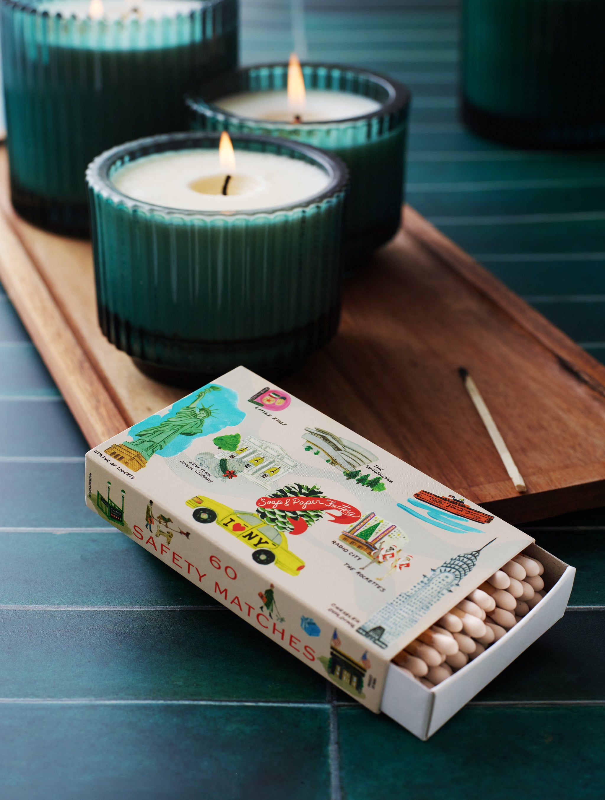 Holiday in New York Boxed Matches – Soap & Paper Factory