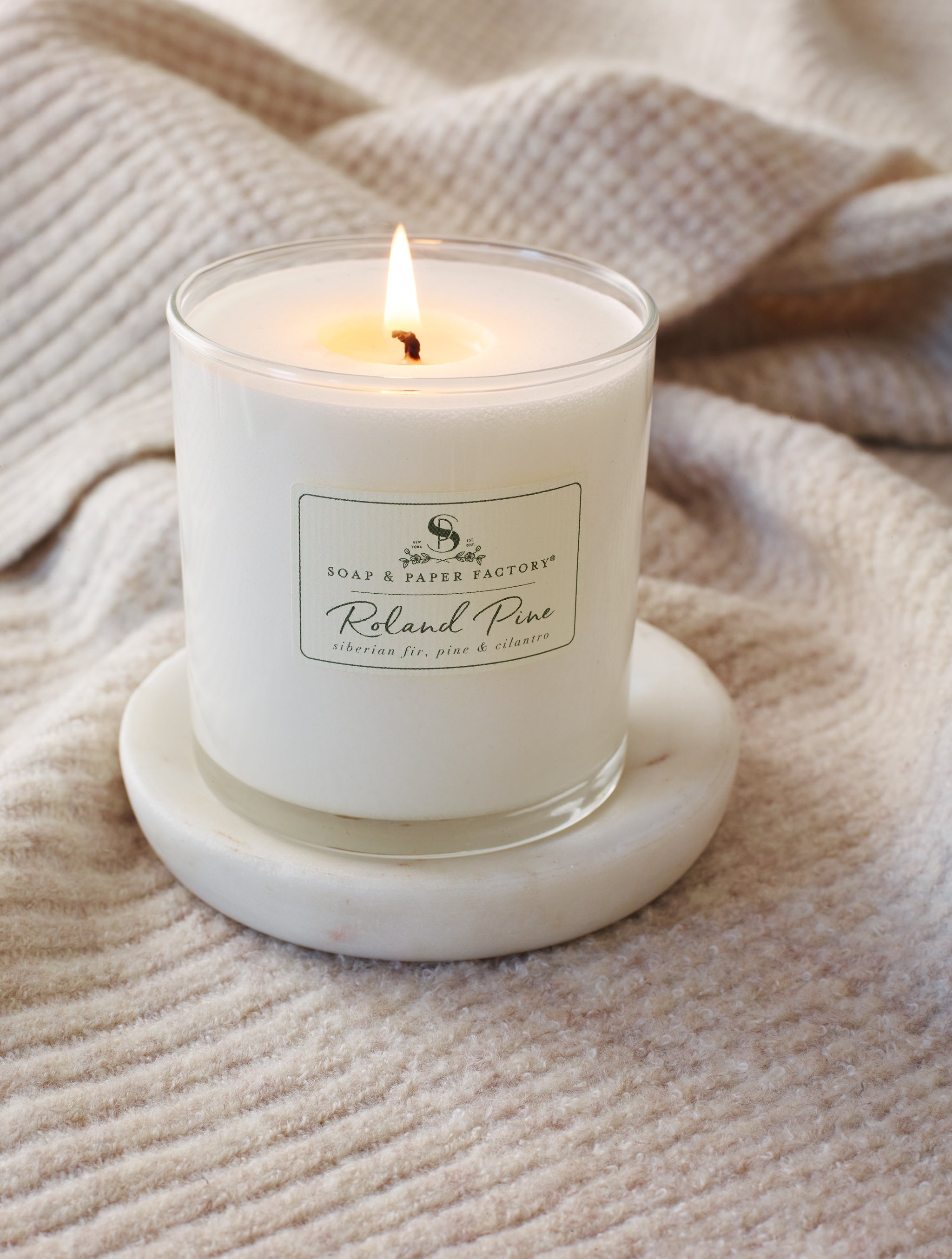 Roland Pine Pure Soy Candle | Best Soy Candles – Soap & Paper Factory