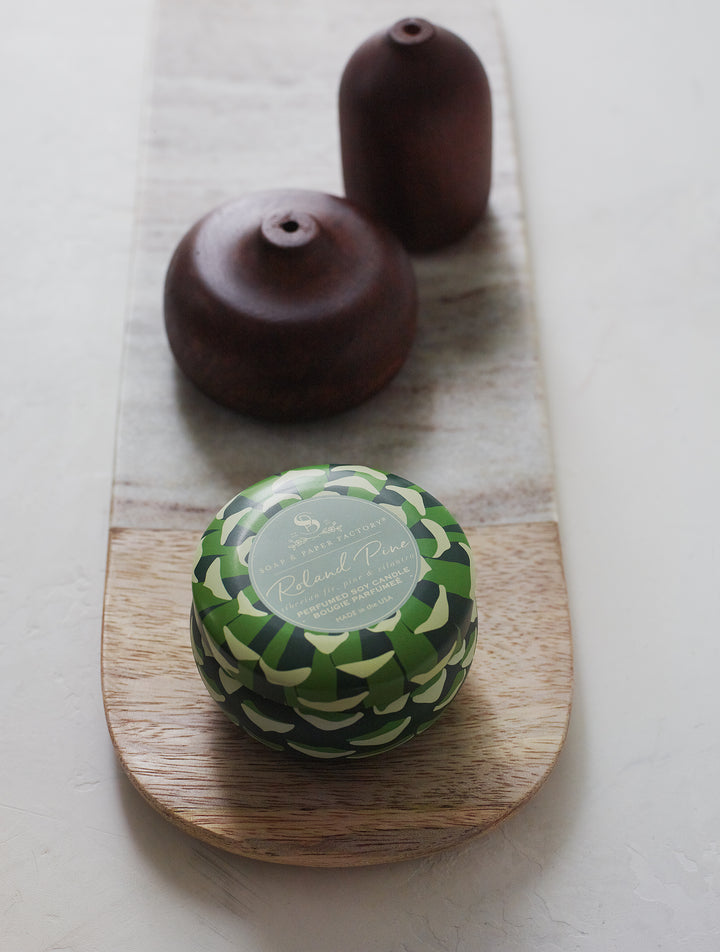 Roland Pine 3 oz Tin Soy Candle
