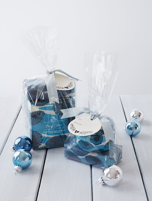 North Shore Single-Wick Candle & Soap Gift Set