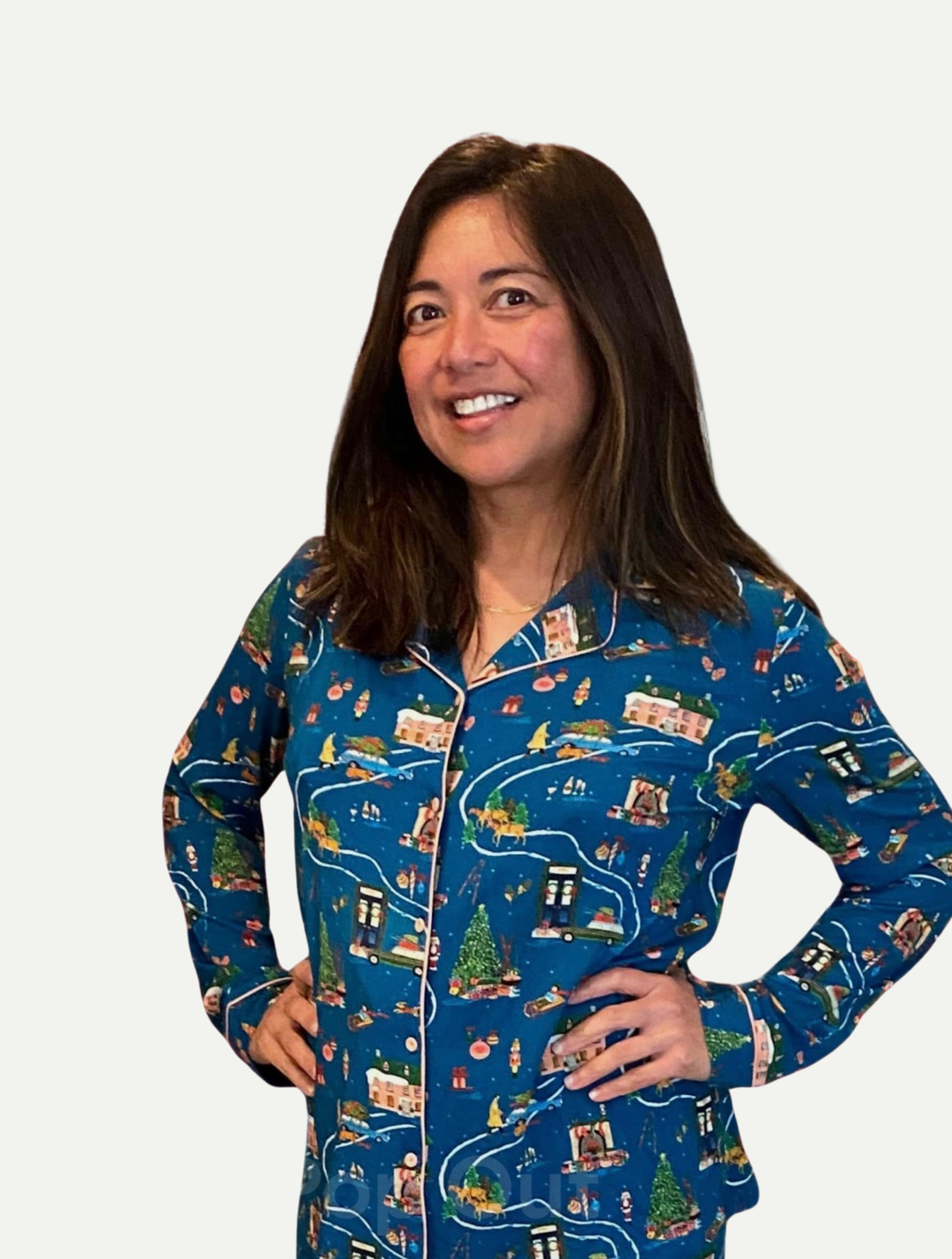 Home for the Holidays Long Sleeve Pajamas