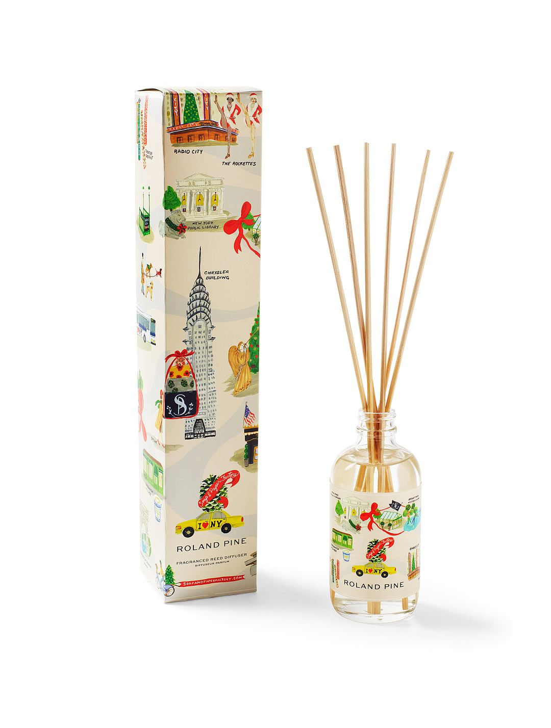 Home for the Holidays Roland Pine 3.65 oz Reed Diffuser