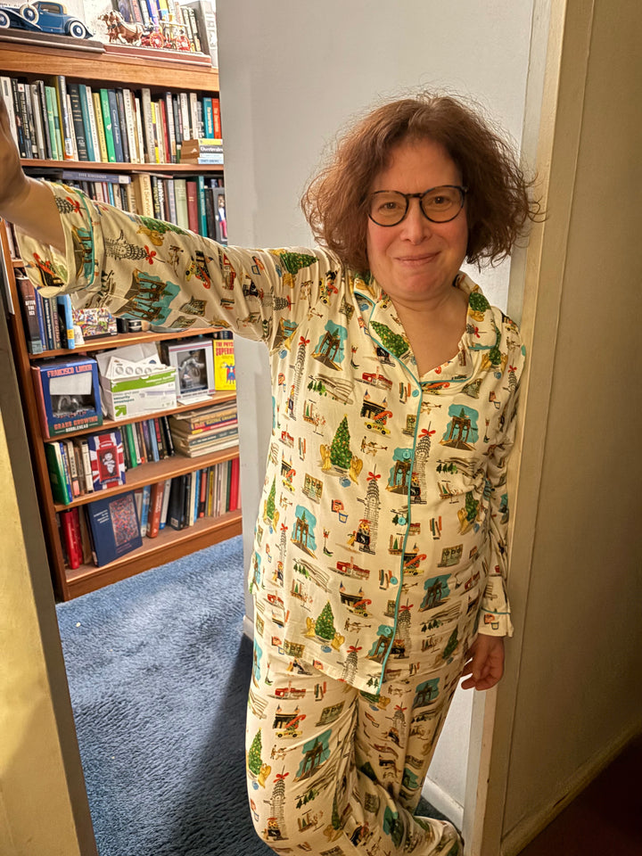 Holiday in New York Long Sleeve Pajamas *SOLD OUT FOR 2025*