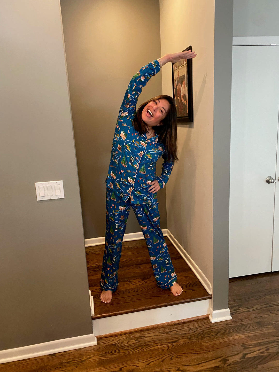 Home for the Holidays Long Sleeve Pajamas