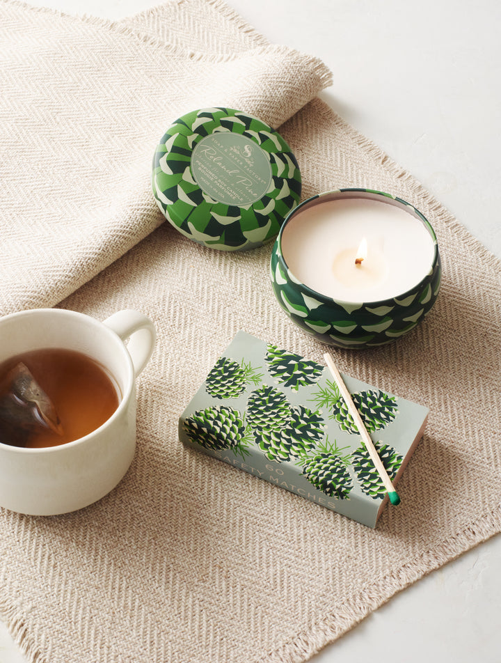 Roland Pine Tin & Matches Set *NEW*