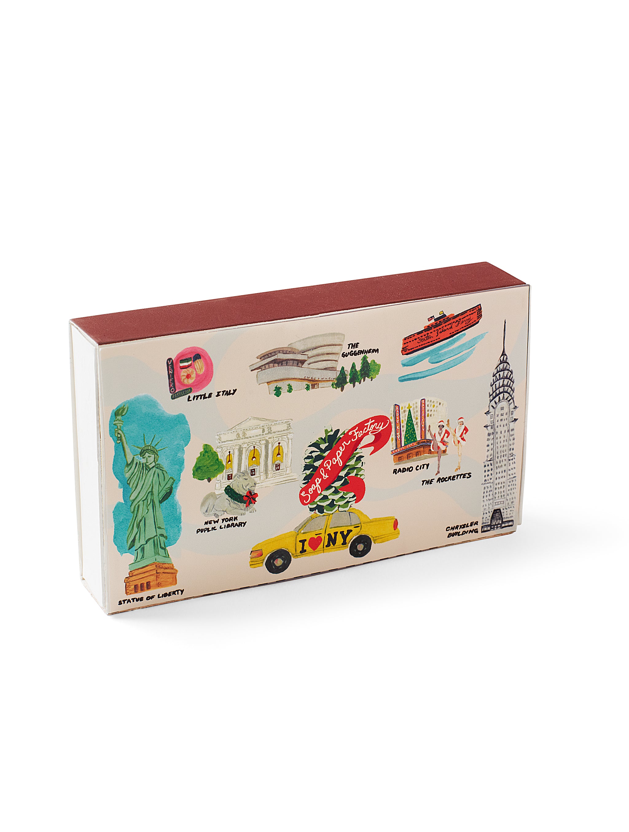 Holiday in New York Boxed Matches – Soap & Paper Factory