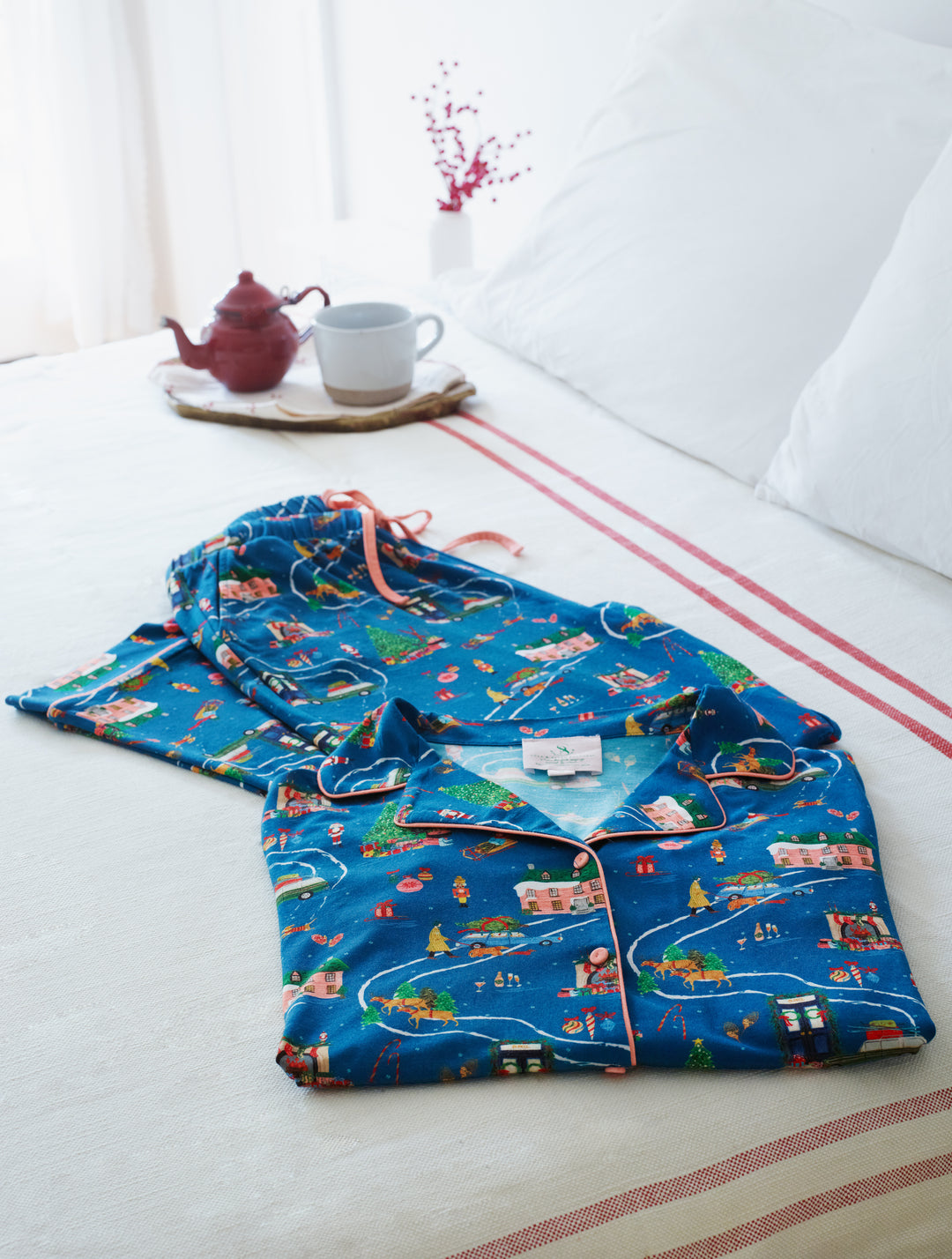 Home for the Holidays Long Sleeve Pajamas