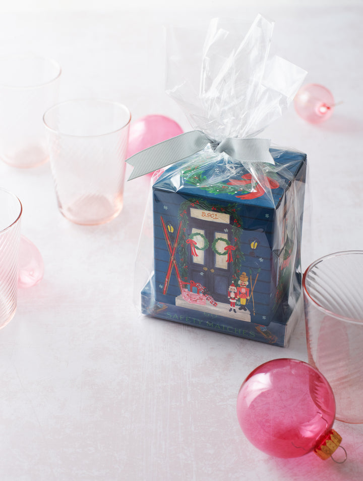 Home for the Holidays Single-Wick Candle & Matches Set *NEW*