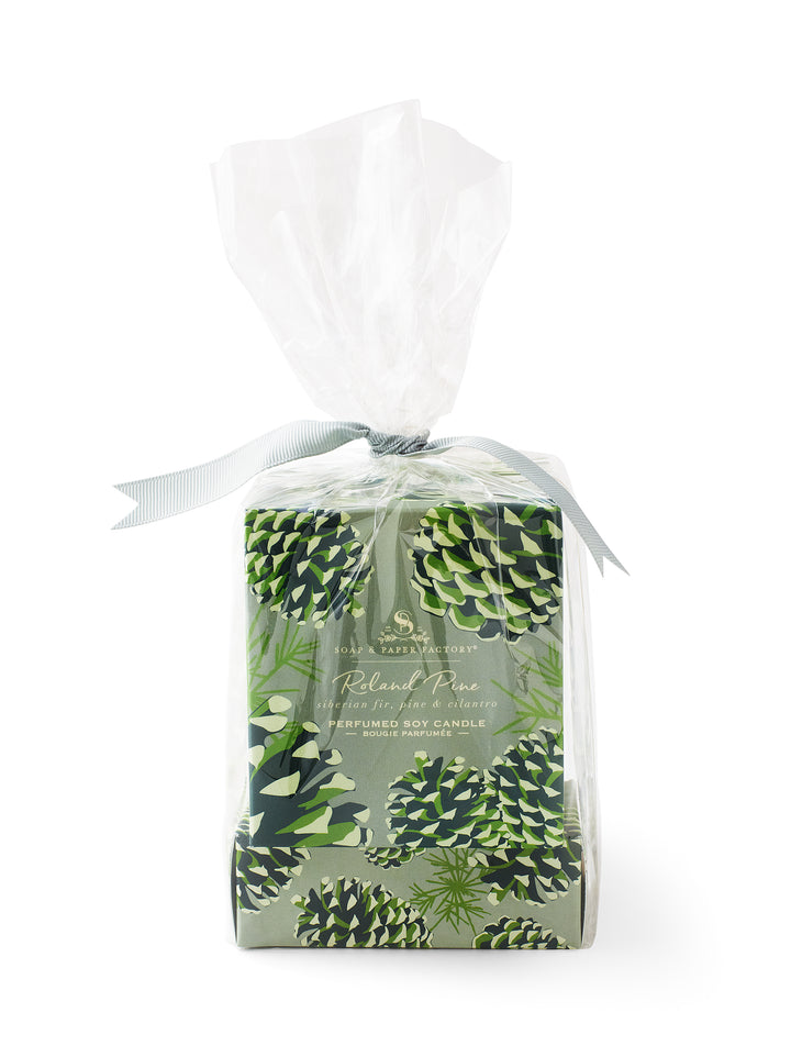 Roland Pine Single-Wick Candle & Soap Set