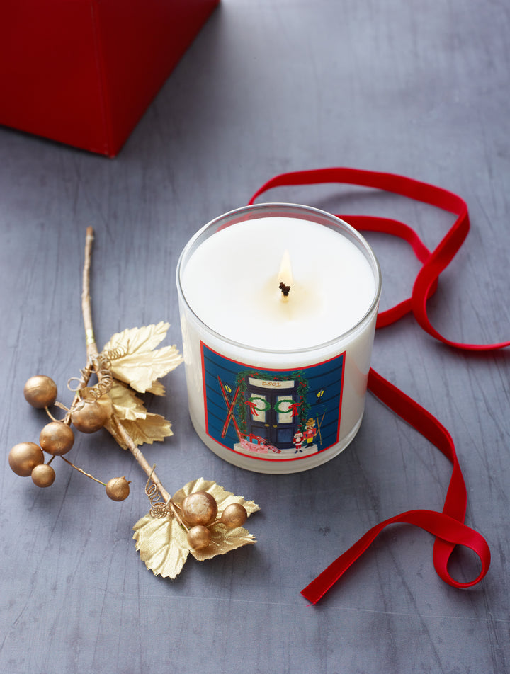 Home for the Holidays Roland Pine 9.5 oz Single-Wick Glass Soy Candle