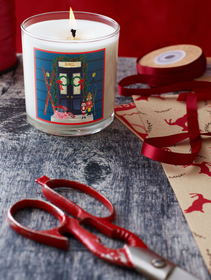 Home for the Holidays Roland Pine 9.5 oz Single-Wick Glass Soy Candle