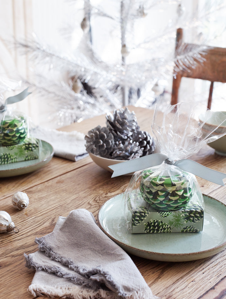 Roland Pine Tin Candle & Soap Gift Set