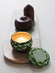 Roland Pine Small Tin Candle