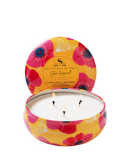 Sun Kissed Three-Wick Tin Candle