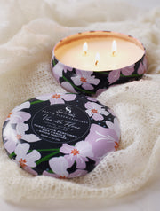 Vanilla Fleur Three-Wick Tin Candle