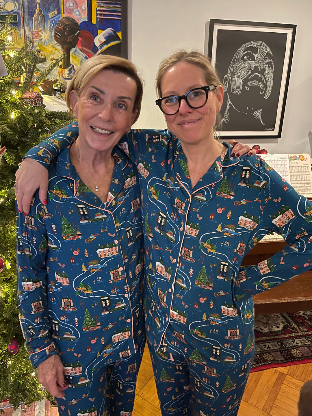 Home for the Holidays Long Sleeve Pajamas