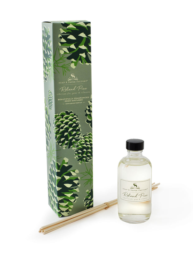 Compare with Thymes Fraiser Fir. Our best-selling diffuser is the perfect way to fragrance your space! Its simple, chic design adds a pop to your home decor while its powerhouse formulation will permeate the air with the aroma of Roland Pine! Siberian Fir, Pine and Cilantro combined perfectly to create a festive, fresh aroma all year long, and is a MUST during the holiday season. 