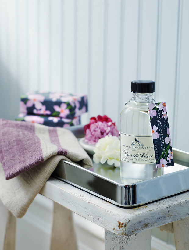 Vanilla Fleur Reed Diffuser REFILL – Soap & Paper Factory