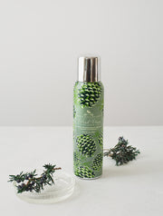 Soap & Paper Factory Fragrance Sprays are high octane, non-aerosol and perfect for every room in you home. Freshen up your car, office, bathroom or any room needing a zing of freshness. This room fragrance spray features notes of fresh pine & crisp fir.