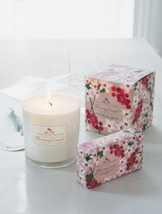 Flowering Currant Large Soy Candle & Soap Gift Set