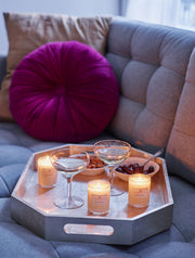Roland Pine 2.2 oz Votive Glass Soy Candle Set