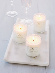 Roland Pine 2.2 oz Votive Glass Soy Candle Set