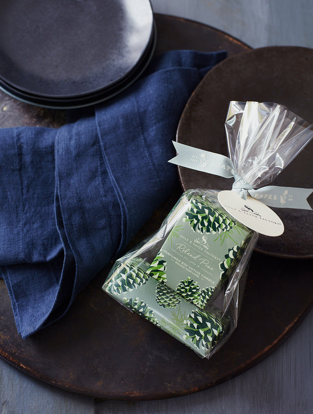 Roland Pine Votive Soy Candle & Soap Gift Set