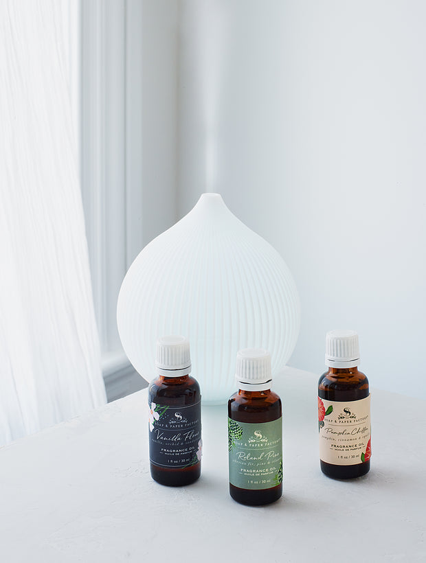 Vanilla Fleur Aroma Diffuser: Vanilla, Orchid & Sandalwood – Soap