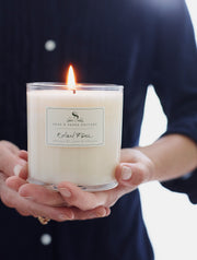 Compare to Thymes Fraiser Fir Pine Needle Candle. Invigorate your space with the forest-fresh scent of Roland Pine! Our best-selling pure soy candle is packed with notes of Siberian Fir, Pine boughs and fresh picked Cilantro. Light it up and literally turn your space into the happiest pine forest on earth! It's our best seller, and not just for Christmas, (although it's really a must for the season!) 