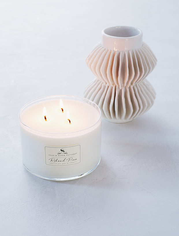 Roland Pine Three-Wick Soy Candle
