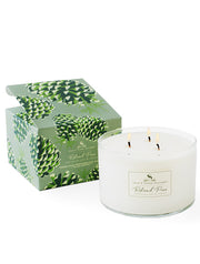 This candle is the mega star of the Roland Pine candles! Our copious soy candle will instantly fill your space with the forest-fresh scent of Roland Pine! Notes of Siberian Fir, Pine boughs and fresh picked Cilantro will turn your space into the happiest pine forest on earth! Triple the throw, with three wicks, a wonderful addition to big and small spaces. The best Christmas candle though It's gorgeous and fresh all year long. Compare to Thymes Fraiser Fir Green 3-Wick Candle. Made in the USA.
