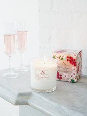 Flowering Currant is the perfect balance of tart, crisp notes of fresh citrus and rich floral. We use cotton wicks and pure soy wax to make our candles because of their clean burning qualities. Every batch of candles is tested for wick optimization, cool and hot fragrance throw & burn times. We make our candles in small batches, and the craftsmanship and quality are unsurpassed. All of our products are made in the USA. This single-wick soy candle burns clean and bright for up to 65 hours.