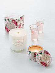 Flowering Currant is the perfect balance of tart, crisp notes of fresh citrus and rich floral. We use cotton wicks and pure soy wax to make our candles because of their clean burning qualities. Every batch of candles is tested for wick optimization, cool and hot fragrance throw & burn times. We make our candles in small batches, and the craftsmanship and quality are unsurpassed. All of our products are made in the USA. This single-wick soy candle burns clean and bright for up to 65 hours.