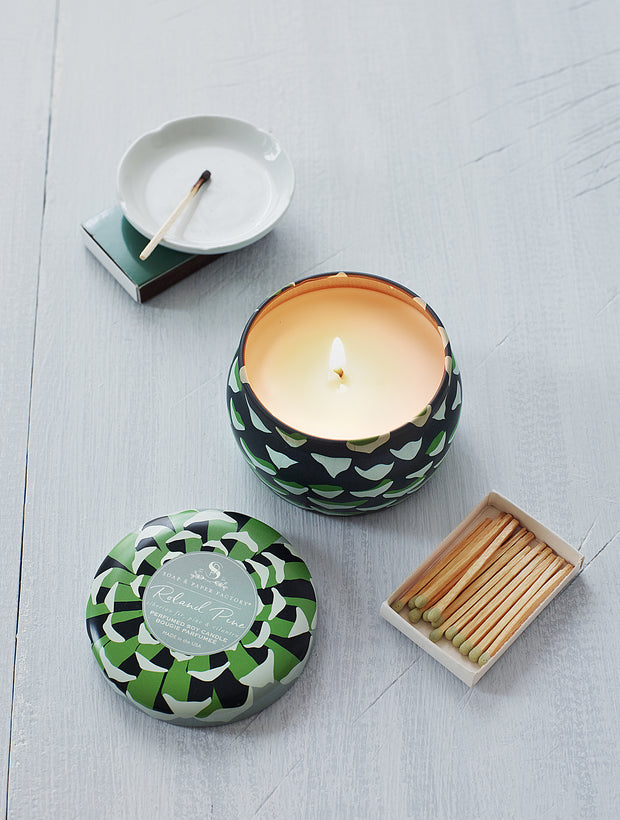 Roland Pine 3 oz Tin Soy Candle